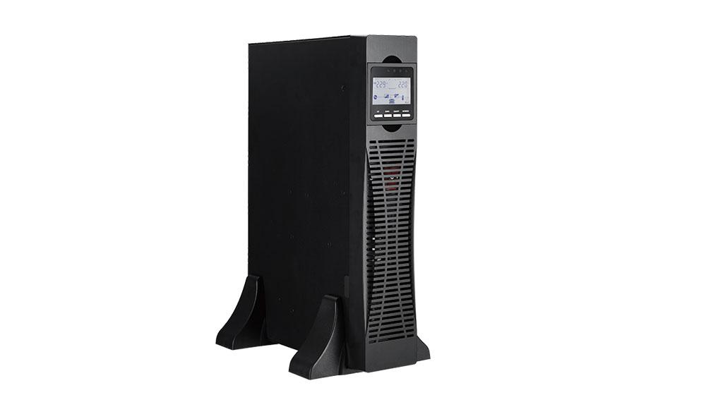 უწყვეტი კვების წყარო (UPS) - 1KVA/0.9KW On-line RT, 2x9AH აკუმულატორით - KSTAR