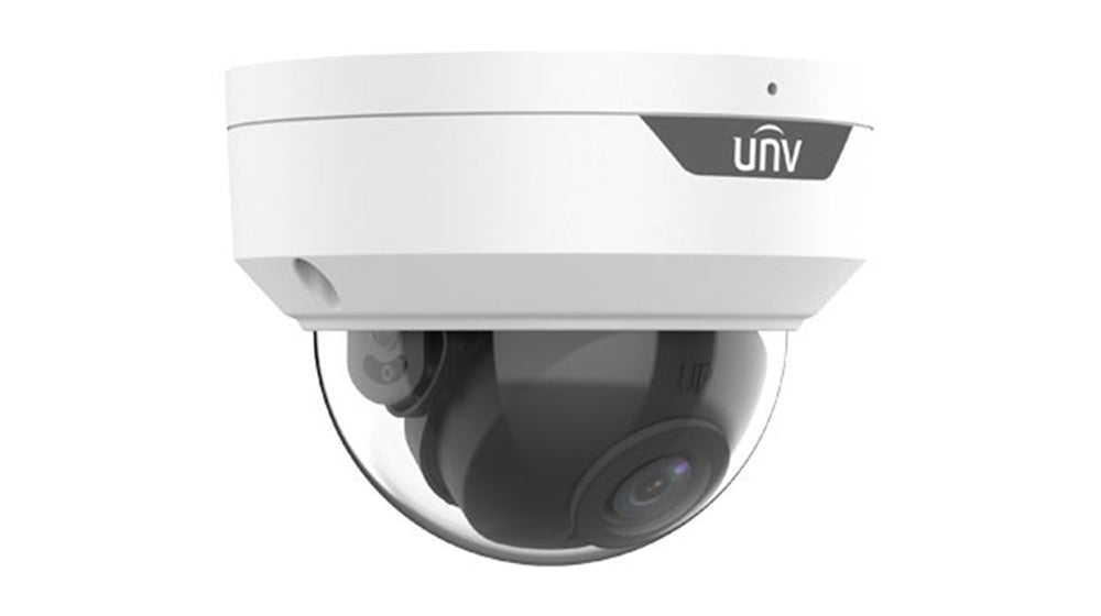 IP კამერა - 4მპ, 2.8მმ, Dome, IK10, Mic, SD, ANR, UMD, Uniview