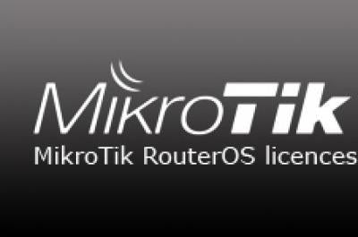 RouterOS License L5/P10 - MikroTik
