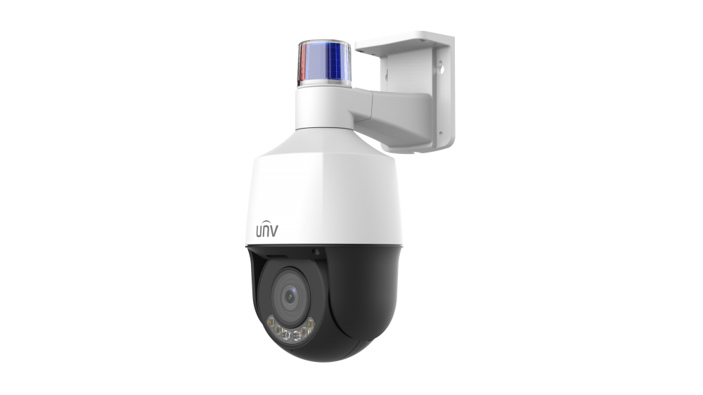 IP კამერა - 4მპ, Dome, PTZ, 5x, SD, Mic, IR40, Tri-Guard,  Wise-ISP, Uniview