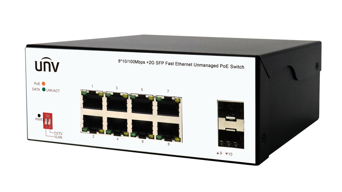 სვიჩი ISW2000-8T2GP-POE-IN, Uniview