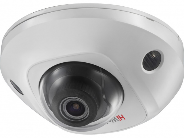 კამერა,Hiwatch, DS-I259M(C),2.8mm,IP,2mp,Dome,Fix,IR10m, Mic,SDcard,