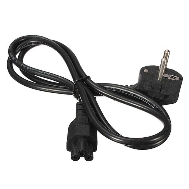 VENTION ZCKBAC 3-Prong Power Cord 1.8M cable C5 Connector EU Plug
