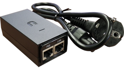 PoE ადაპტერი, 48VDC, 24W - Ubiquiti