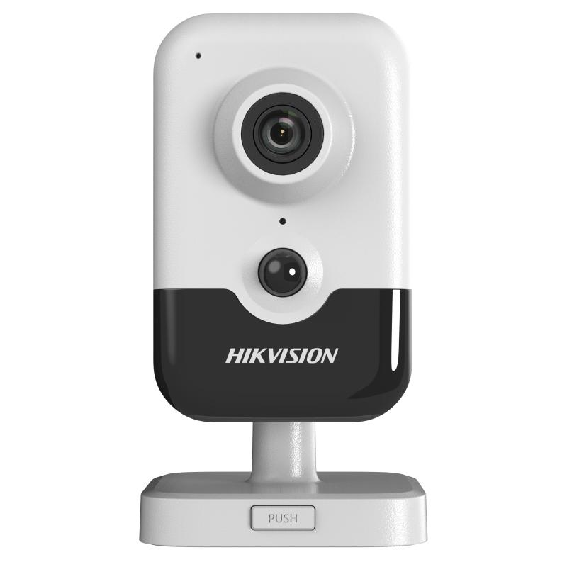 კამერა,IP,Hikvision,DS-2CD2421G0-I(C),2.8mm,2mp,Cube,IR10m,TwoWayAudio,,SDcard,