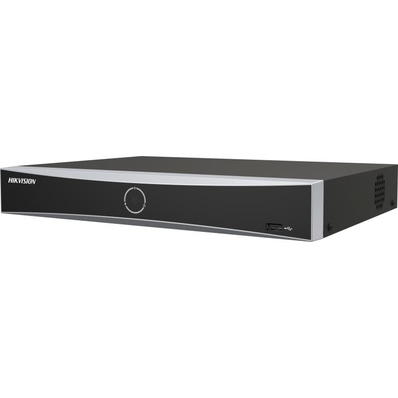 ჩამწერი NVR, Hikvision, DS-7604NXI-K1/4P, 1sata, 4ch