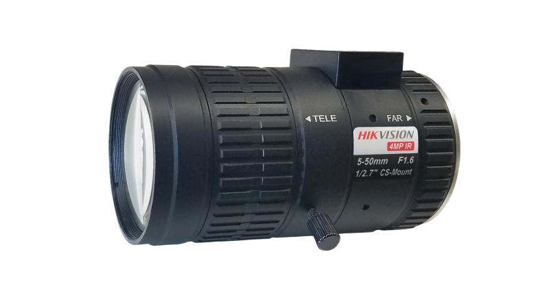 ლინზა IP Hikvision,TV0550D-4MPIR კამერისთვის (DS-2CD2821G0(C))5-50mm,F1.6-C,VF
