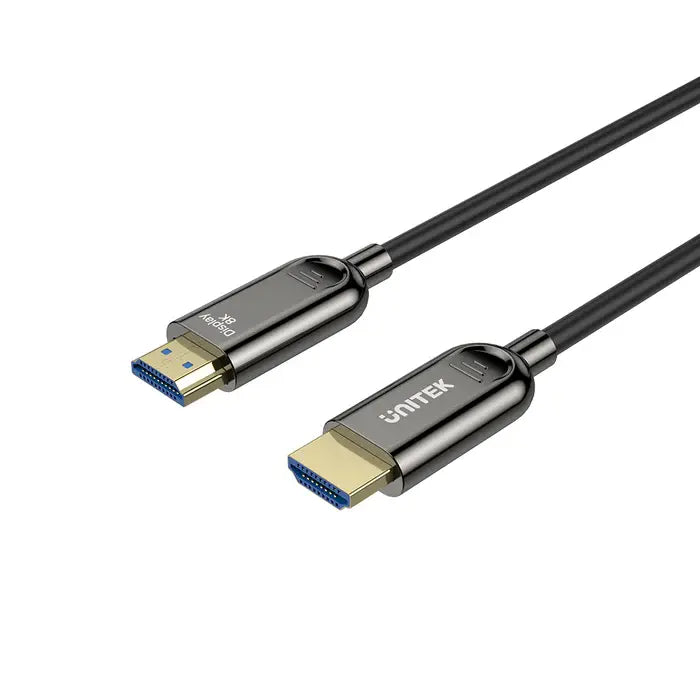 C11085GY01-20M, UNITEK,  20M Fiber Optic HDMI Cable 8K 60Hz