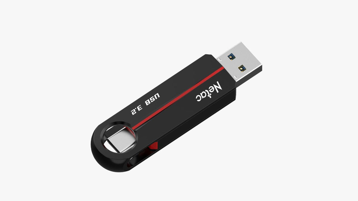 NETAC, US18, 128GB, USB 3.2 + TypeC