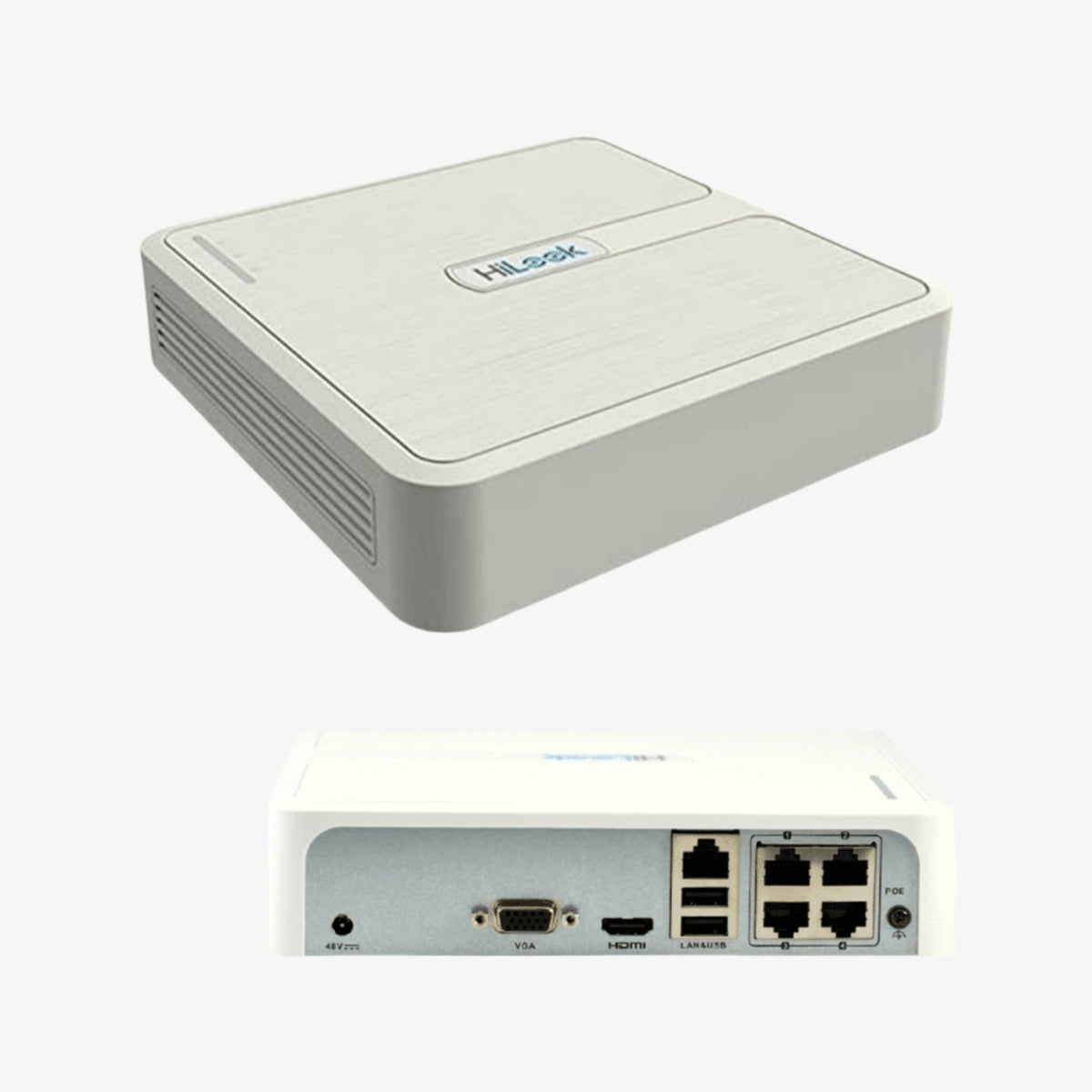 Hikvision NVR-104H-D 4 არხიანი ქსელური ვიდეო ჩამწერი 1 SATA პორტით – პროფესიონალური NVR სისტემა მაღალი ხარისხის ვიდეო მეთვალყურეობისთვის.