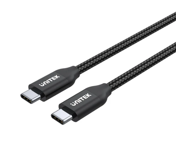 C14059BK, UNITEK, 2M USB-C CM to CM PD 100W Charging Cable