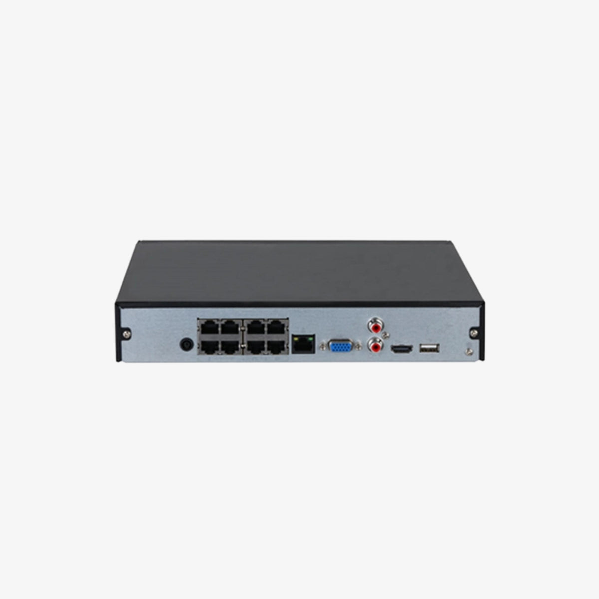 ქსელური ვიდეო ჩამწერი Dahua NVR2108HS-8P-4KS3 – 8 არხიანი PoE ქსელური ვიდეო ჩამწერი 4K გარჩევადობით და H.265+ ტექნოლოგიით IP კამერებისთვის | Dahua 8-Channel 4K PoE Network Video Recorder NVR2108HS-8P-4KS3 with H.265+ Compression for IP Surveillance Systems