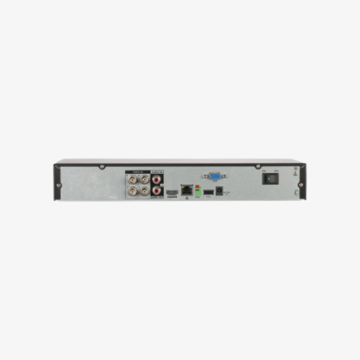 ქსელური ვიდეო ჩამწერი Dahua XVR5104HS-4KL-I3 – 4 არხიანი 5-ინ-1 4K XVR ჩამწერი AI ფუნქციებით, H.265+ ვიდეო კომპრესიით და მრავალფორმატიანი ანალოგური/IP კამერების მხარდაჭერით | Dahua 4-Channel 5-in-1 4K XVR Recorder XVR5104HS-4KL-I3 with AI Features, H.265+ Compression, and Multi-Format Analog & IP Camera Support