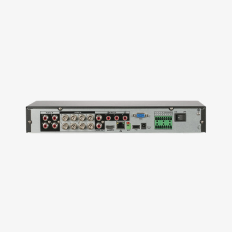 ქსელური ვიდეო ჩამწერი Dahua XVR5108HE-I3 – 8 არხიანი 5-ინ-1 XVR ჩამწერი AI ფუნქციებით, H.265+ ვიდეო კომპრესიით და მრავალფორმატიანი ანალოგური/IP კამერების მხარდაჭერით | Dahua 8-Channel 5-in-1 XVR Recorder XVR5108HE-I3 with AI Features, H.265+ Compression, and Multi-Format Analog & IP Camera Support