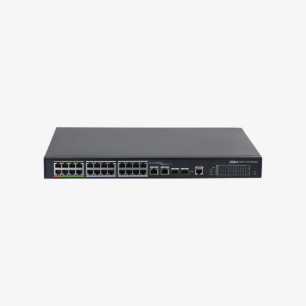 LR2226-24ET-360 26-პორტიანი PoE/ePoE ქსელური გამანაწილებელი 360W / LR2226-24ET-360 26-Port PoE/ePoE Network Switch 360W