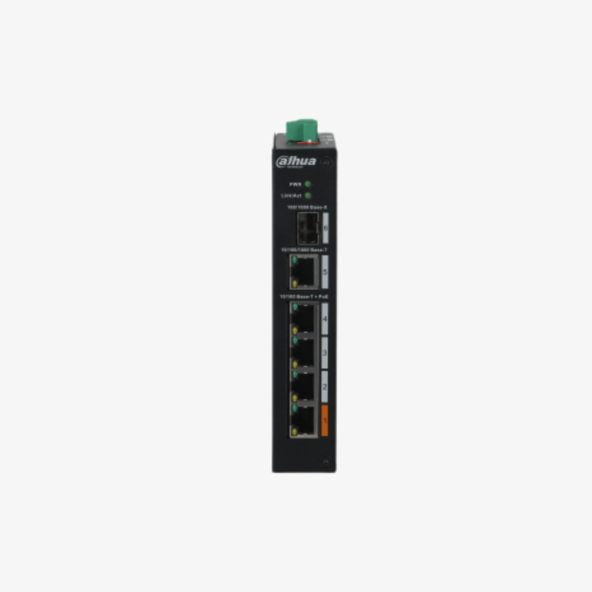 PFS3106-4ET-60 6-პორტიანი PoE ქსელური გამანაწილებელი 60W SFP სლოტით / PFS3106-4ET-60 6-Port PoE Network Switch 60W with SFP Slot
