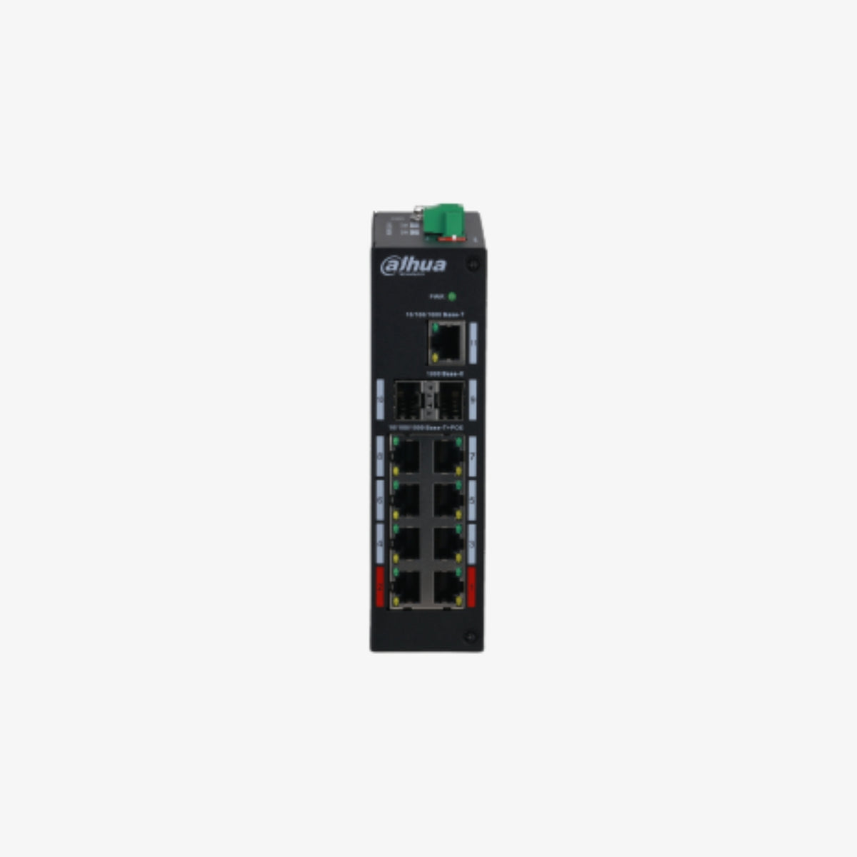 PFS3211-8GT-120 11-პორტიანი PoE გიგაბიტიანი ქსელური გამანაწილებელი 120W და 2 SFP სლოტით / PFS3211-8GT-120 11-Port Gigabit PoE Network Switch 120W with 2 SFP Slots