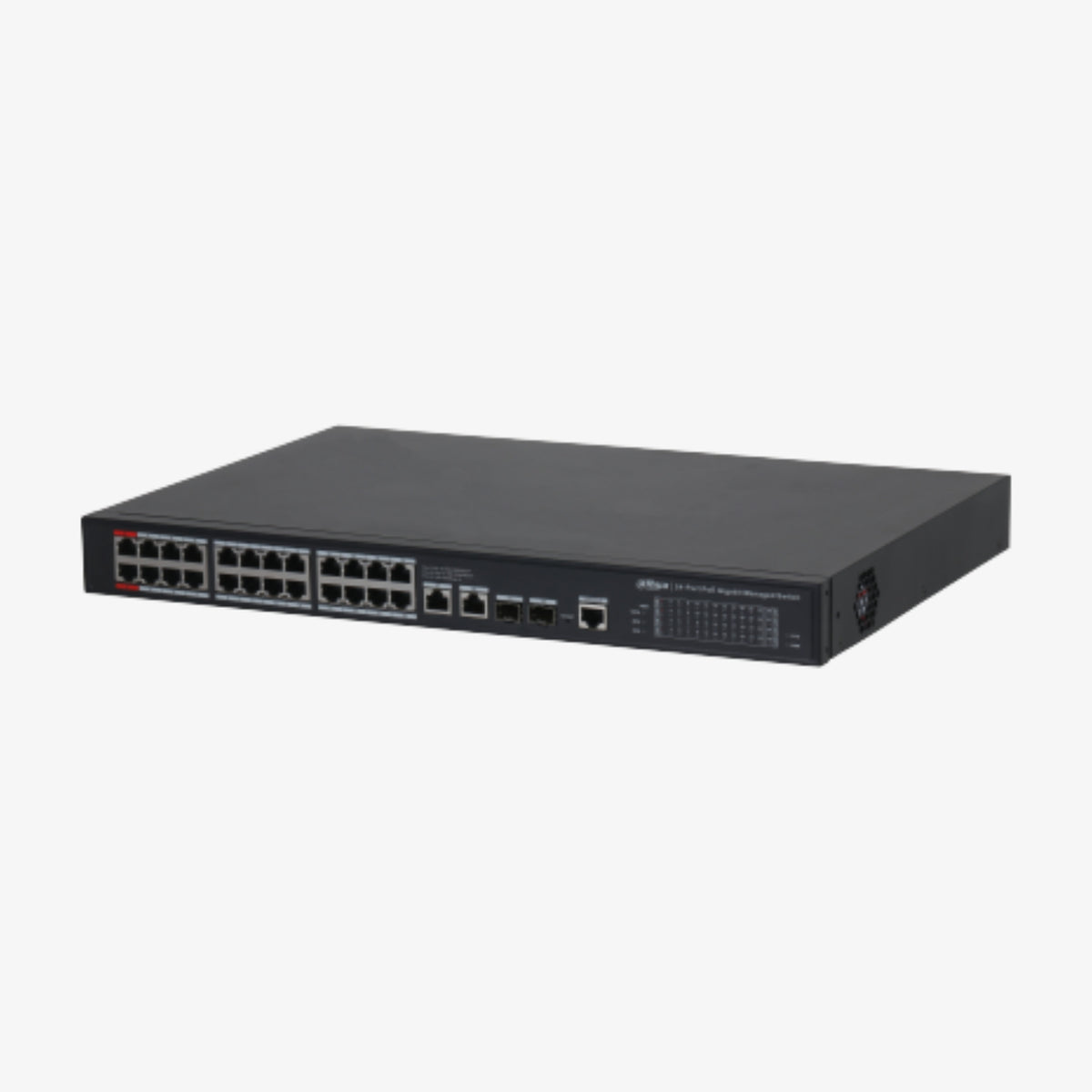 S4228-24GT-360 28-პორტიანი მართვადი გიგაბიტიანი PoE ქსელური გამანაწილებელი 360W 2x SFP-ით / S4228-24GT-360 28-Port Managed Gigabit PoE Network Switch 360W with 2x SFP Ports