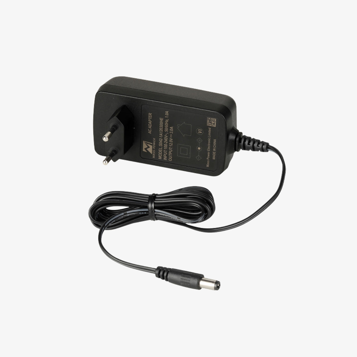 S042‑1A120300HE არის 12 V DC / 3 A კვების ბლოკი ფართო (90–264 V AC) შეყვანით, მდგრადი 4 kV გადატვირთვის დაცვის სისტემით, 36 W მაქსიმალური გამომავალით და კედელზე სტაბილური კორპუსით; იდეალურია ვიდეო კონტროლის სისტემებისთვის | The S042‑1A120300HE is a 12 V DC / 3 A power adapter featuring a wide 90–264 V AC input, robust 4 kV surge protection, 36 W max output, and a wall-mountable enclosed housing—perfect for video surveillance setups.