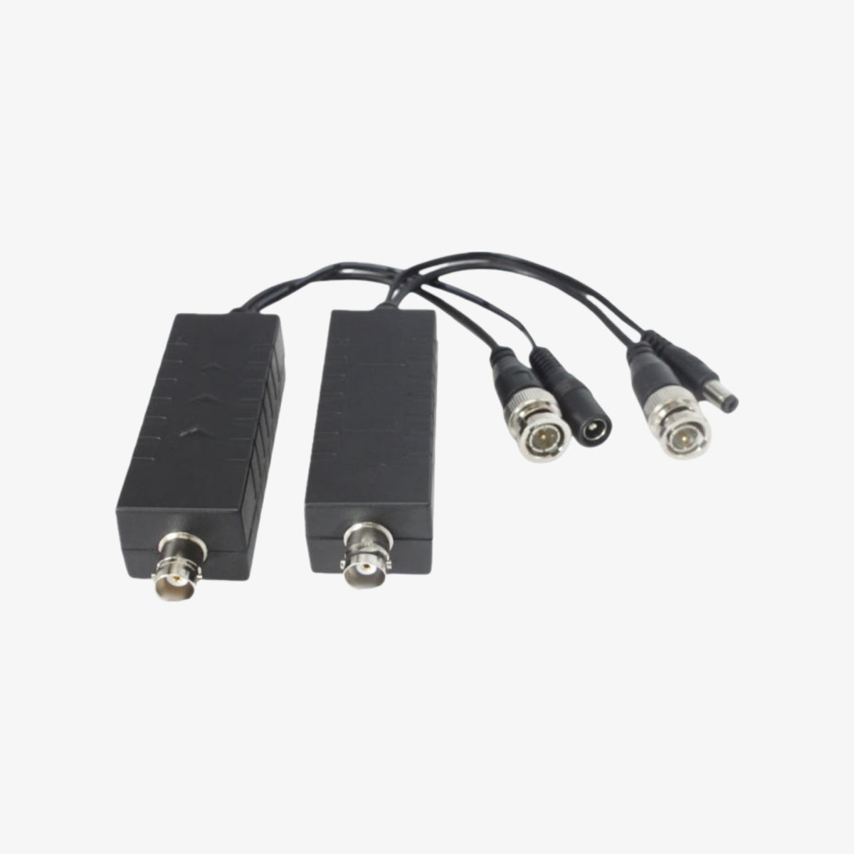 Dahua PFM810 მოკლე Power over Coax ბალუნი, რომელიც ერთ კოაქს (75 Ω) კაბელზე ერთდროულად გადასცემს HD ვიდეოს (HDCVI/TVI/AHD/CVBS, 720P/1080P) და 12 V DC კვებას 400 მ-მდე მანძილზე, ESD და ელ. ზემოქმედებისგან დაცვით — Ideali CCTV სისტემებისთვის | Dahua PFM810 compact Power over Coax balun delivering both HD video (HDCVI/TVI/AHD/CVBS, 720P/1080P) and 12 V DC power over a single coax cable up to 400 m, with ESD and surge protection — ideal for CCTV installations.