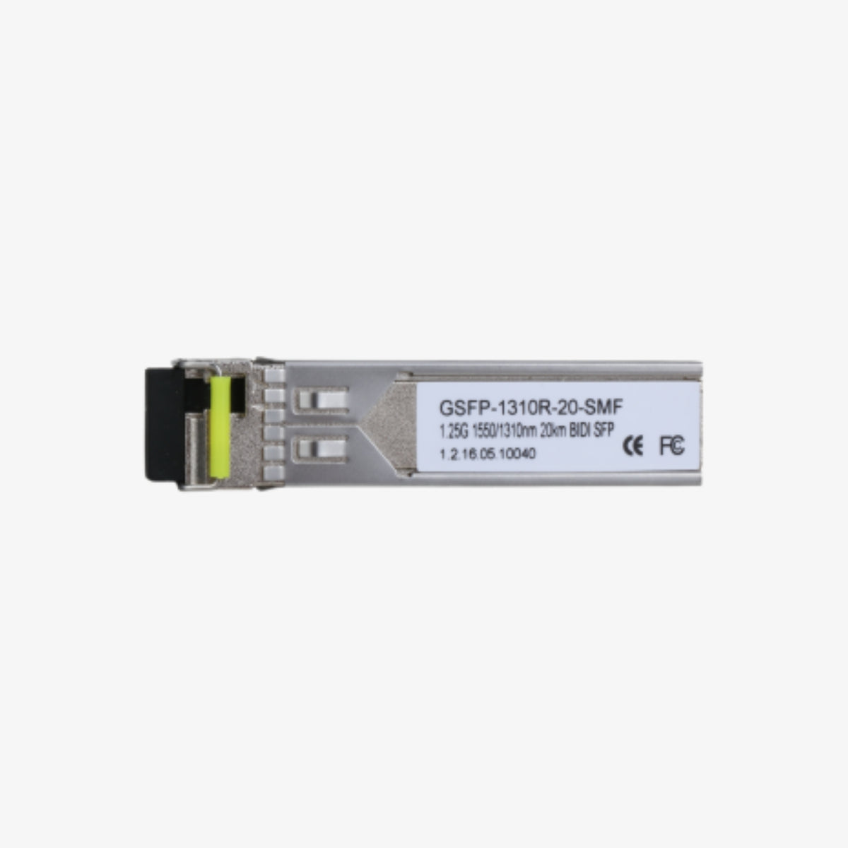 GSFP-1310R-20-SMF ოპტიკური SFP მოდული 1Gbps, 20კმ / GSFP-1310R-20-SMF Optical SFP Module 1Gbps, 20km
