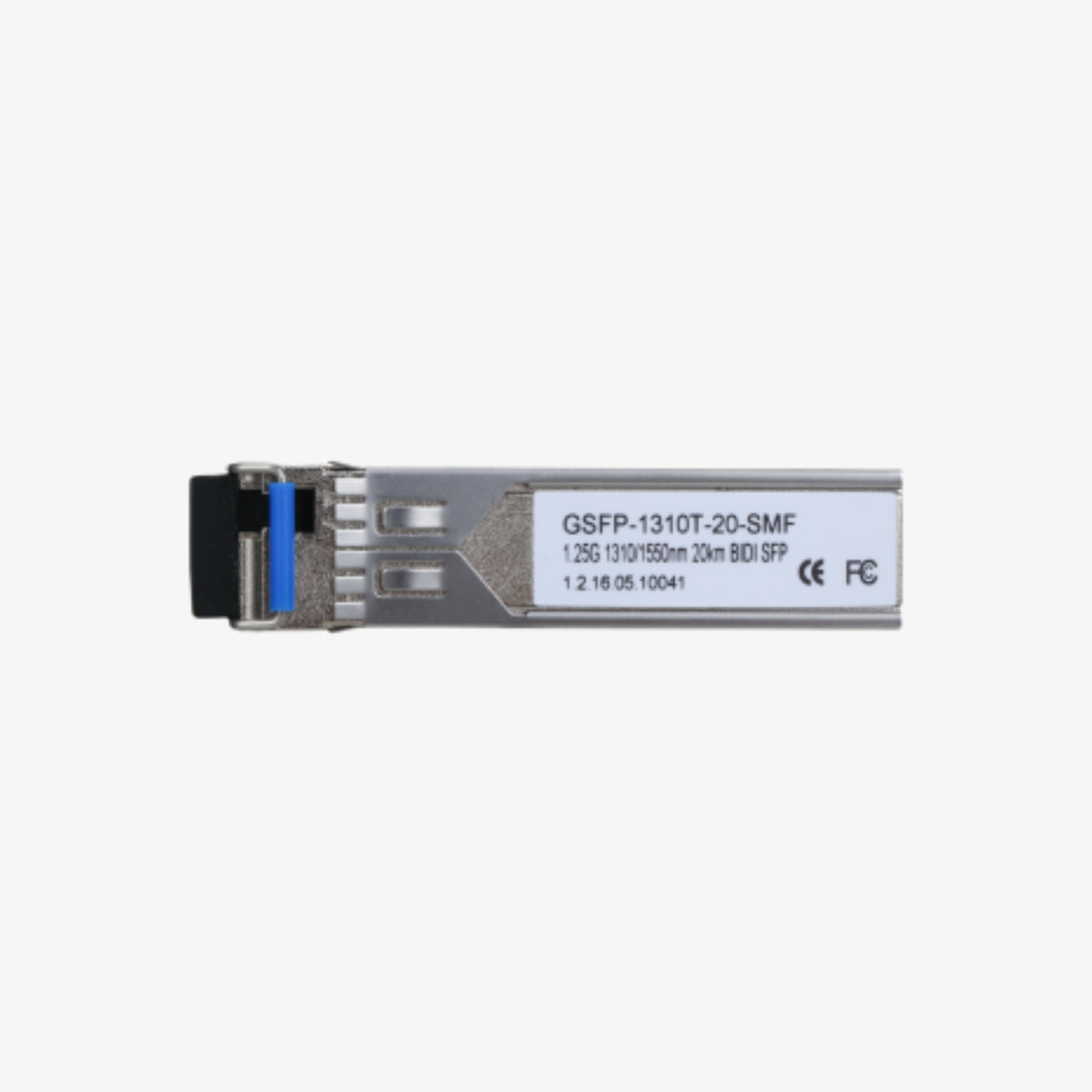 SFP-1310T-20-SMF 100Mbps SFP SM მოდული 1310nm/1550nm 20კმ LC / SFP-1310T-20-SMF 100Mbps SFP SM Module 1310nm/1550nm 20km LC