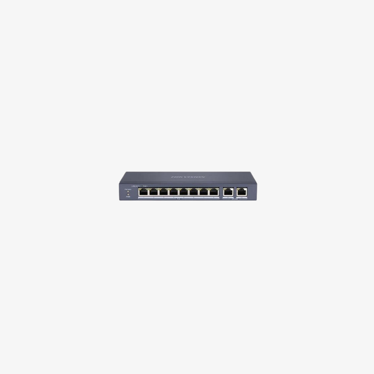 სვიჩი POE DS-3E0310HP-E – 8-პორტიანი მაღალი სიმძლავრის PoE სვიჩი