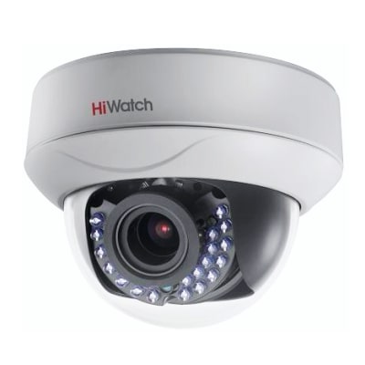 კამერა,Hiwatch, DS-T207(B), 2.8-12mm,HDTVI,2mp,Dome,Fix,IR30m,,